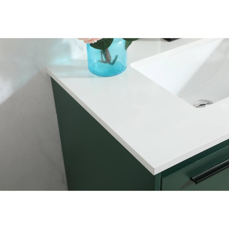 Brush 24 - 30 Inch Single Bathroom Vanity