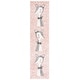 preview thumbnail 14 of 12, SAFAVIEH Carousel Kids Ekea Doe Rug 2' x 8' Runner - Pink/Ivory - Runner