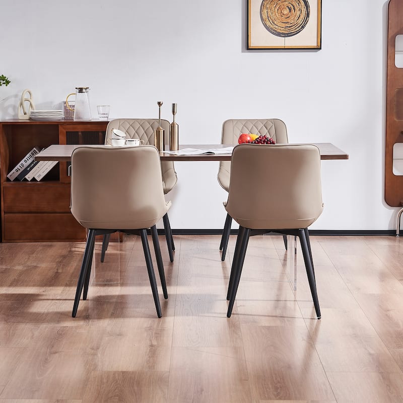Modern Dining Chairs Set of 2 Upholstered Dining Room Chairs