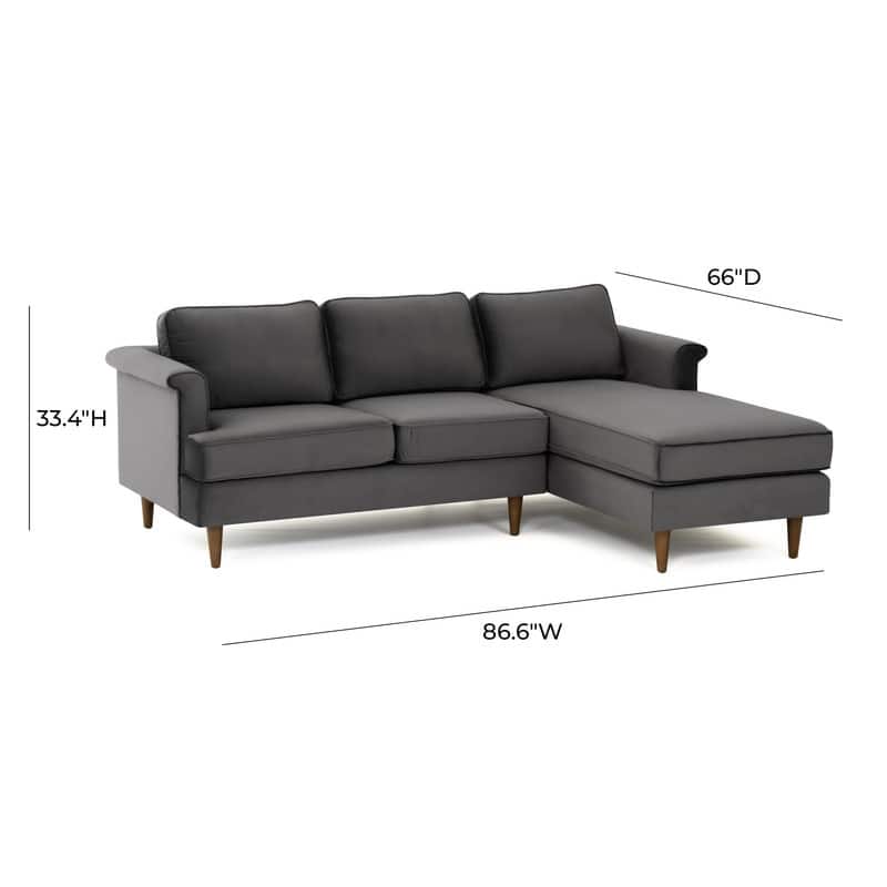 Porter Velvet Sectional