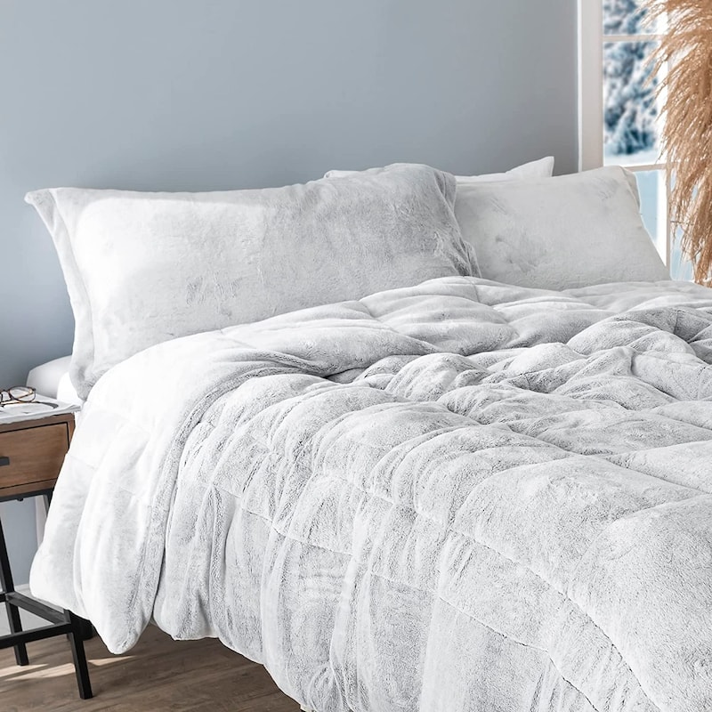 Nati Nasti - Coma Inducer® Comforter Set - USA Lightweight Filled - Frosted Coal - Twin XL