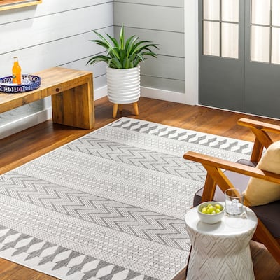 Livabliss Athos Indoor/ Outdoor Moroccan Area Rug