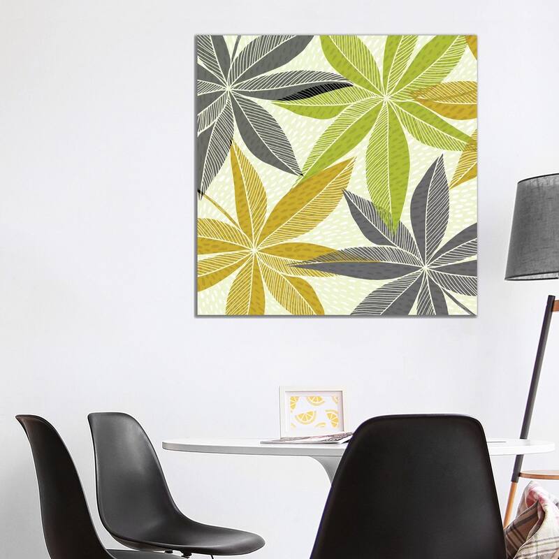 iCanvas "Modern Hawaiian Print" by Modern Tropical Canvas Print - 37x37x1.5