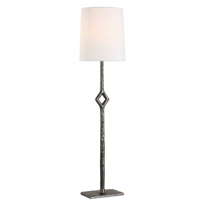 Uttermost Puncture Cordless Iron Buffet Lamp - 9.00" W x 36.25" H x 9.00" D