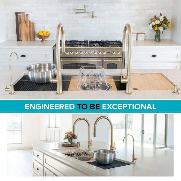 KRAUS Kore Workstation Undermount Stainless Steel Kitchen ...