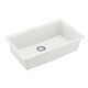 preview thumbnail 25 of 49, Karran Undermount 32.5 in. Large Single Bowl Quartz Kitchen Sink