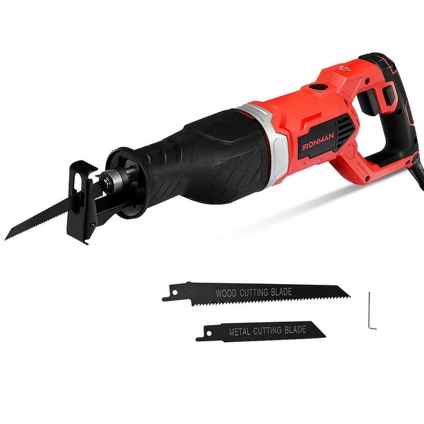 electric hand saw to cut metal