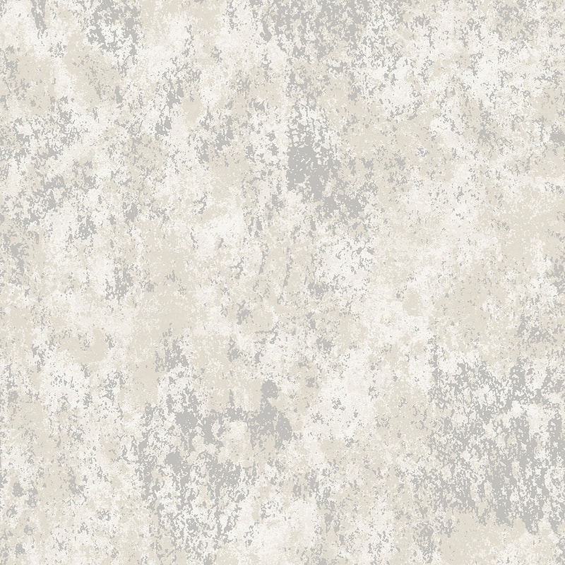 Galerie Wallcoverings Metallic FX Industrial Texture Non-woven Metallic Finish Wallpaper Roll - 33 feet x 21 inches - Silver