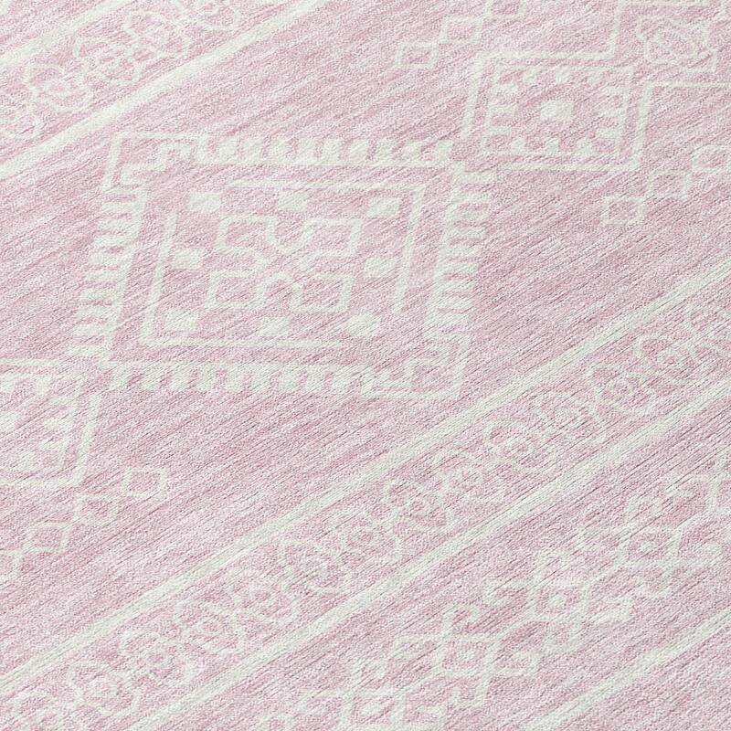 Machine Washable Indoor/ Outdoor Chantille Moroccan Boho Rug