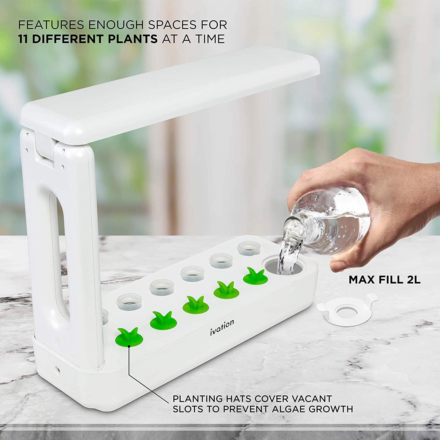 Shop Black Friday Deals On Ivation Herb Indoor Garden Kit Overstock 30388800