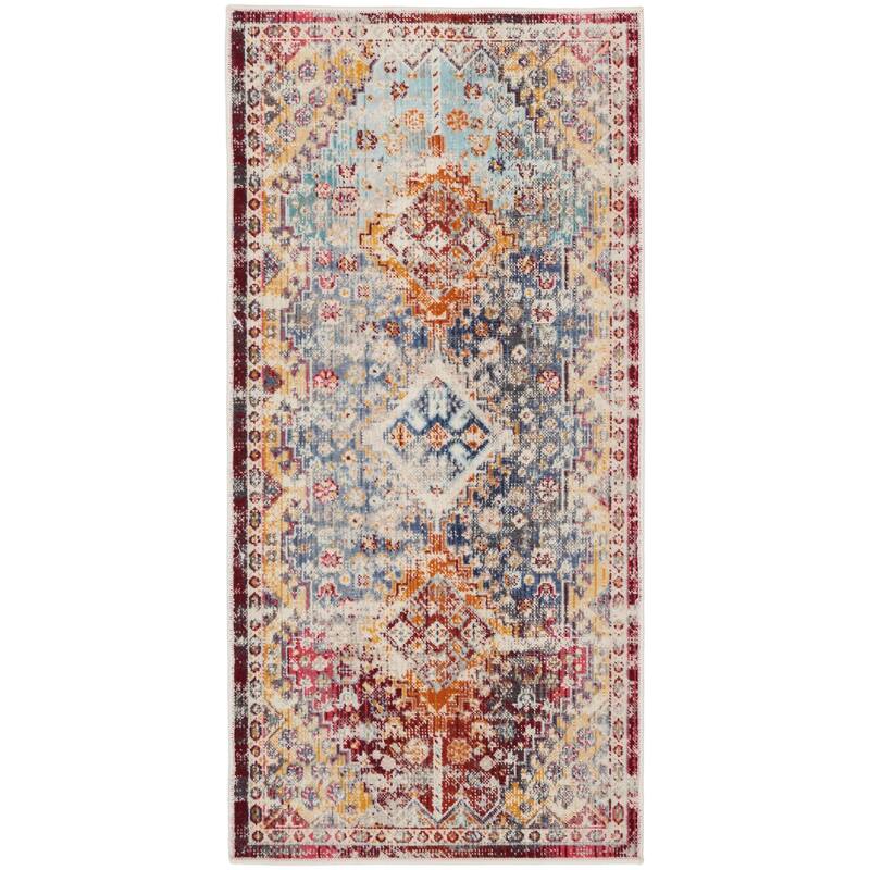 Nourison Vintage Kashan Traditional Persian Vintage Area Rug