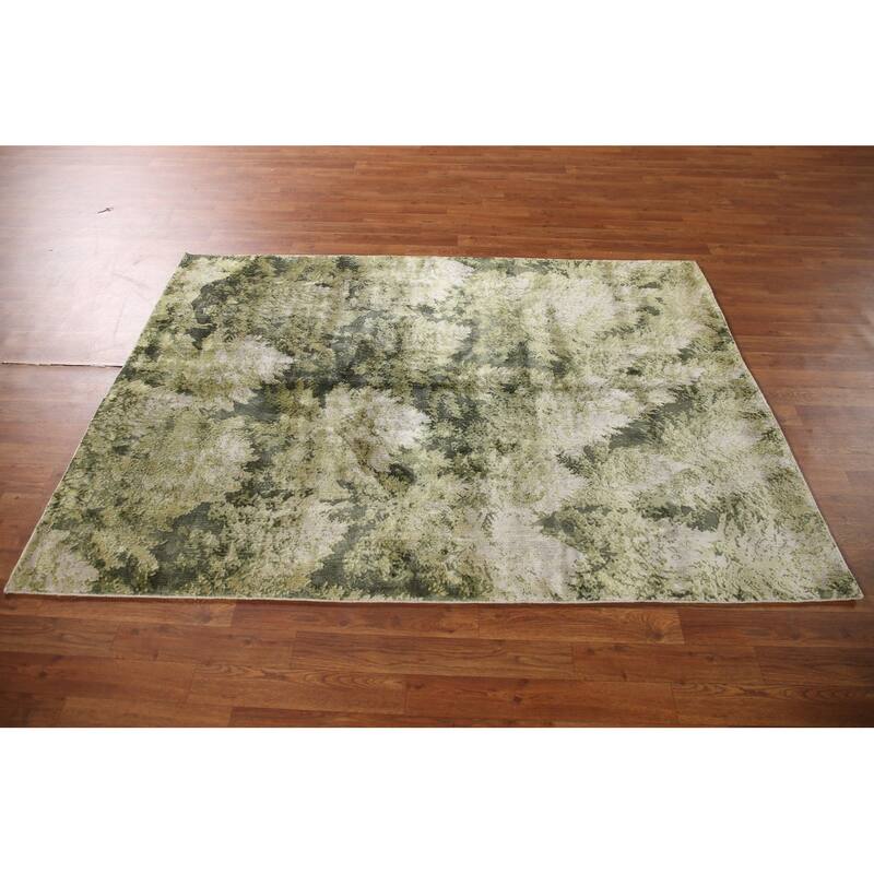 Modern / Abstract Rug Hand-Knotted Wool Carpet - 4'8"x 6'6"