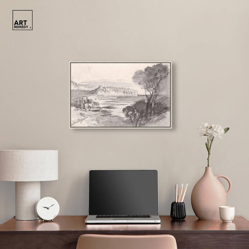 View across a Monaco Canvas by Art Remedy