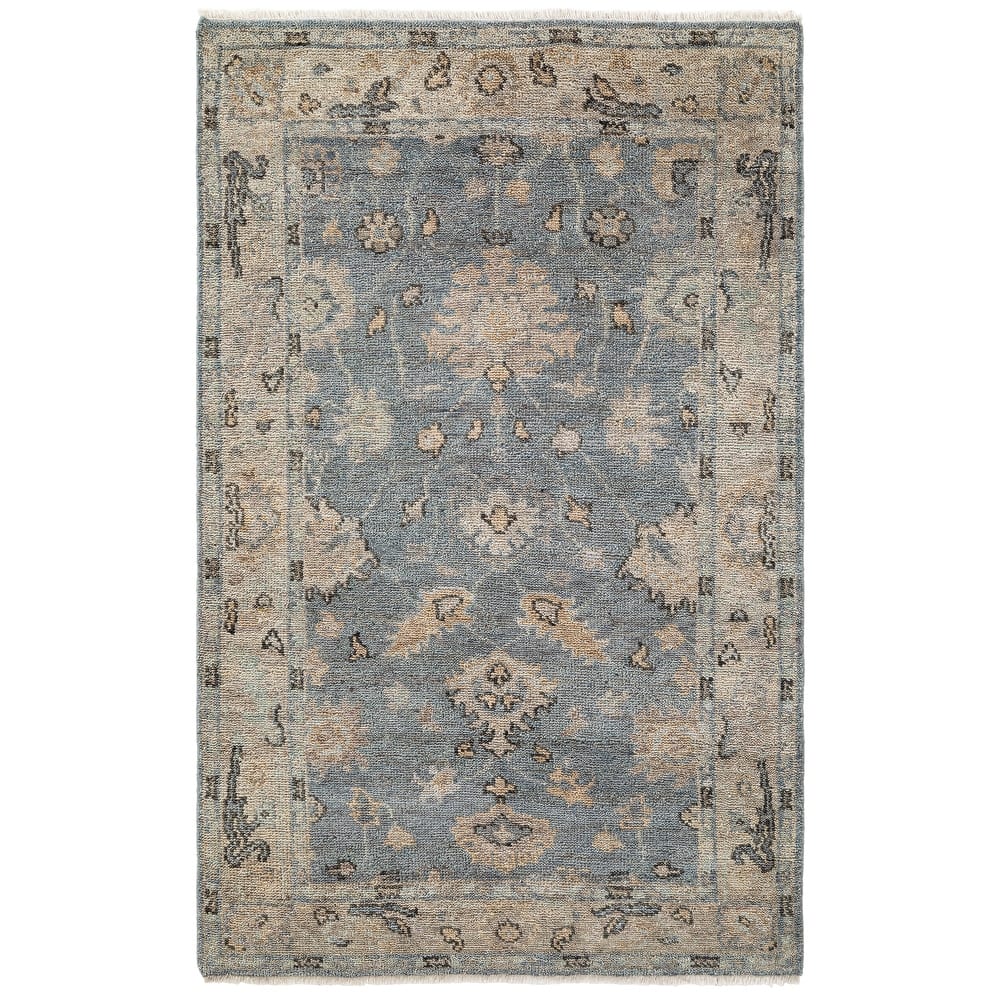 Terra by Obeetee Shirin Blue Rug
