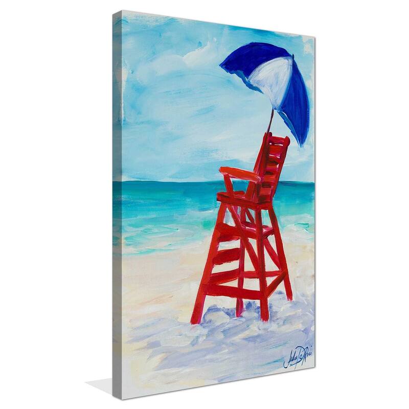 "Lifeguard Post I" Print on Canvas