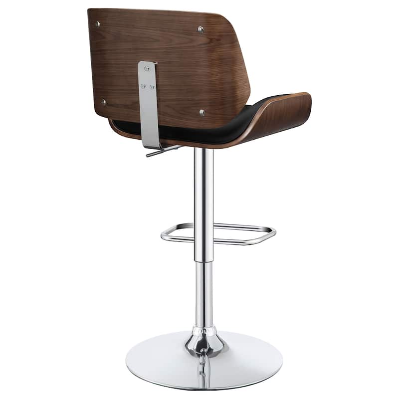 Folsom Adjustable Height Pedestal Base Bar Stool