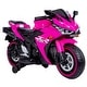 preview thumbnail 4 of 56, 12V Ride-On Motorcycle with LED Wheels & Bluetooth