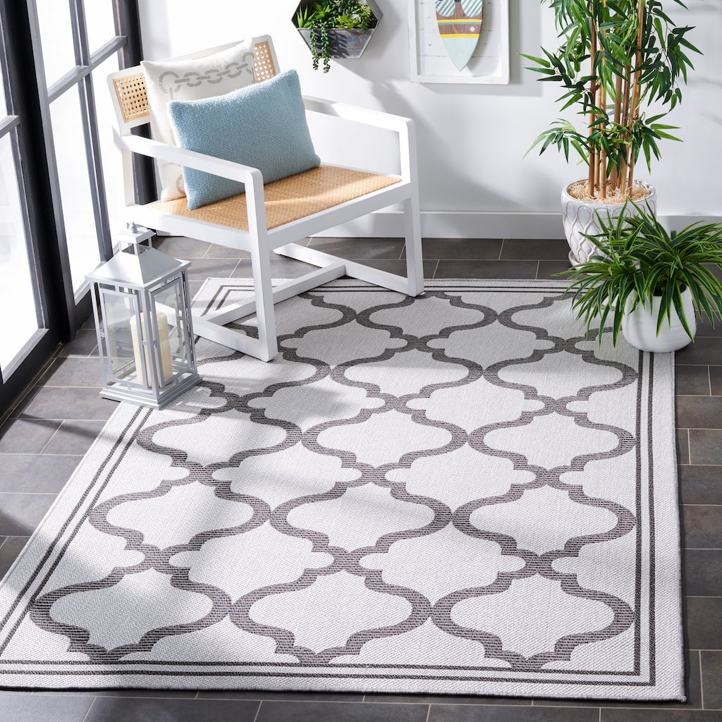 SAFAVIEH Bermuda Washable Edelt Indoor/ Outdoor Waterproof Rug - 9' x 12'