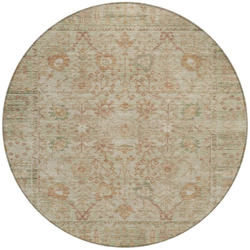 HomeRoots Oriental Traditional Rectangle Outdoor Rug