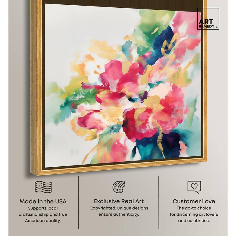 Essence of a Flower I Canvas by Art Remedy