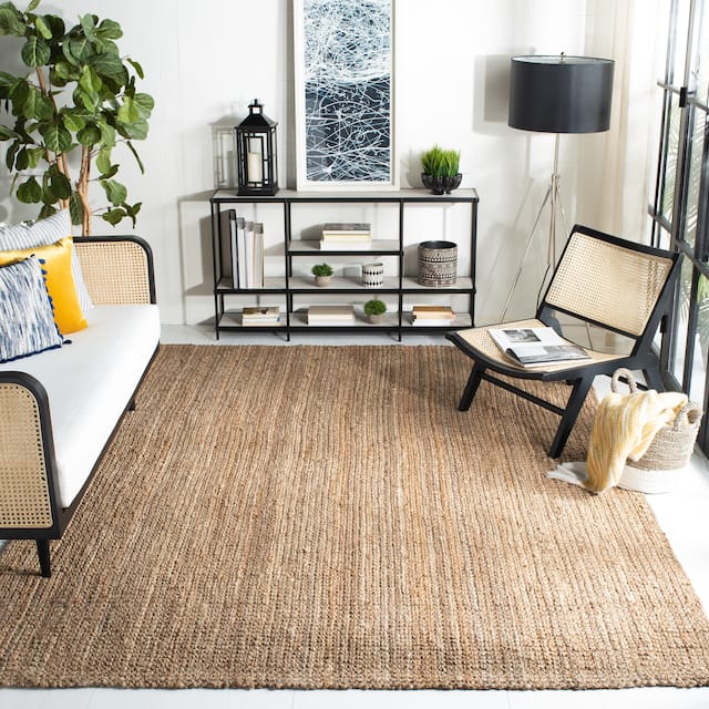 SAFAVIEH Handmade Natural Fiber Bariaa Jute Rug - 11' x 15' - Natural