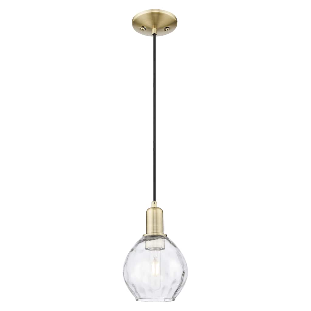 Innovations Lighting Endless Possibilities Arcadia - Waverly - 1 Light 6" Cord Hung Mini Pendant