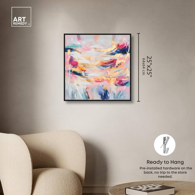 Balipink I Canvas by Art Remedy