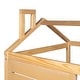 preview thumbnail 18 of 25, Twin Size House Bed with Two Drawers & Guardrail