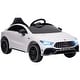 preview thumbnail 11 of 28, Licensed Mercedes-Benz AMG CLA 45 12V Kids Electric Ride On Car with Remote Control, LED Lights, Music, Suspension, Black White