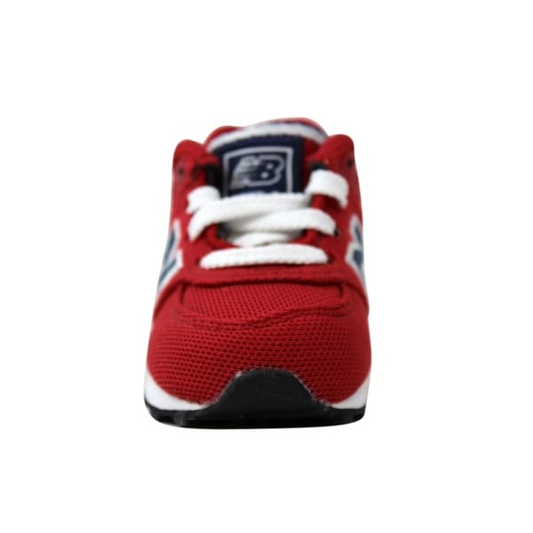 new balance 574 pique polo red