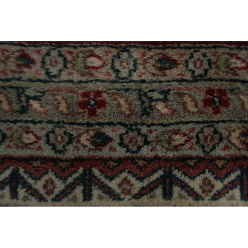 Hand Knotted Oriental 100% Wool Carpet Traditional Floral Multi-Colored Agra Area Rug - 17' 4'' X 11' 6''