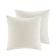 preview thumbnail 24 of 58, Madison Park Signature Essence Oversized Cotton Clipped Jacquard Comforter Set with Euro Shams and Throw Pillows
