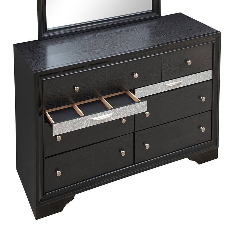 Madrid 9-Drawer 63 in. W Dresser