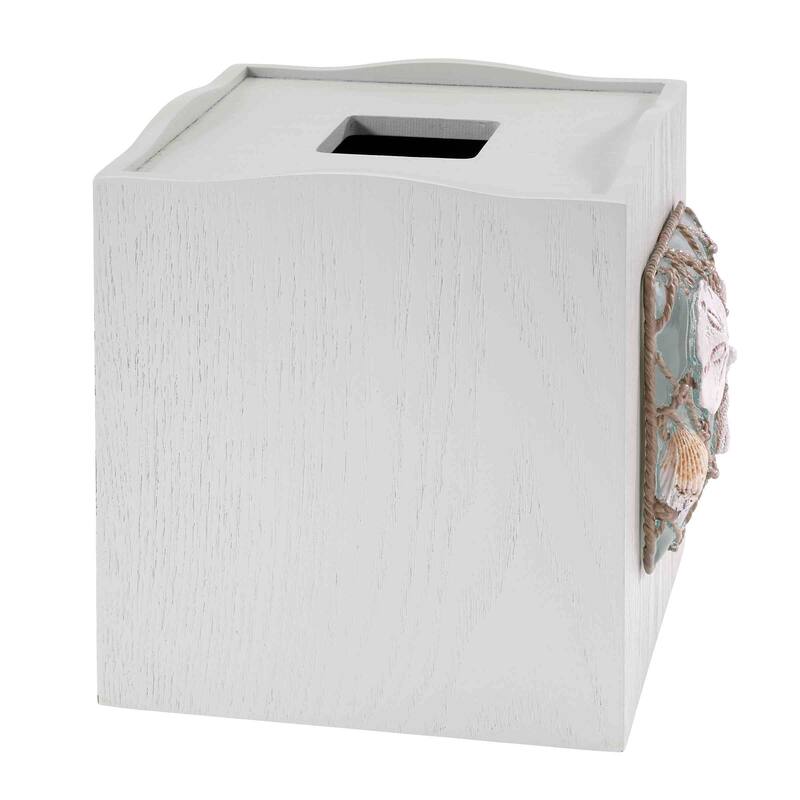 Avanti Linens Seaglass Tissue Cover - Green - Tissue Cover