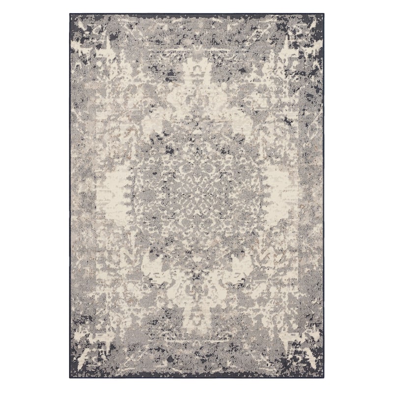 Mohawk Home Marion Distressed Medallion Area Rug - 8' x 10' - Runner/Rectangle