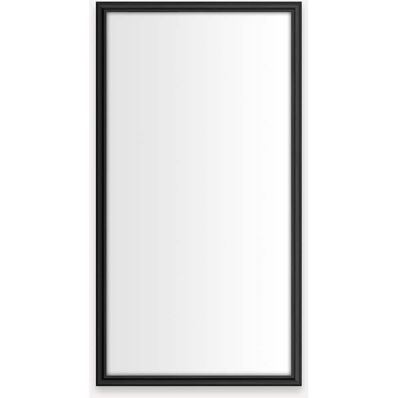 Robern D2C1630D4RMSC Main Line 15-1/4" x 30" Framed Single Door - Brushed Black - Anthracite Finish