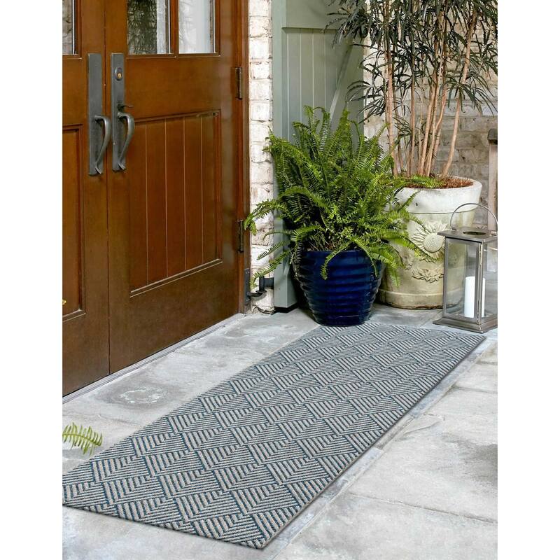 ECARPETGALLERY Machine Woven Laura Indoor/Outdoor Area Rug