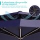 preview thumbnail 30 of 30, VredHom 11.5 Ft Round Cantilever Patio Umbrella with Cross Base