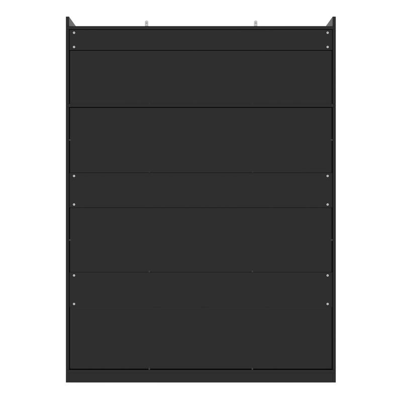 85.2" Hall Tree with Bench Hooks and Storage Cabinet with Doors Drawer and Shelves - 63" D x 19.7" W x 85.2" H