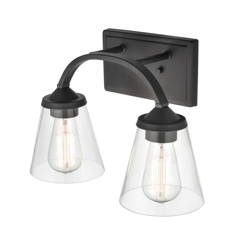 Millennium Lighting Josleen Vanity Fixture in Matte Black Finish