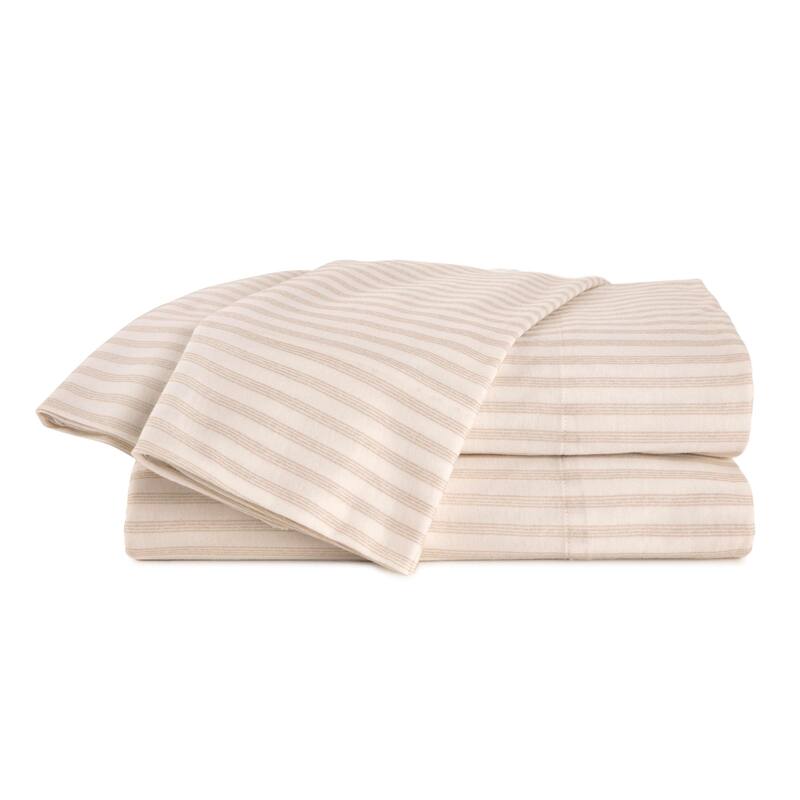 Vellux Aster Jersey Sheet Set - Twin - Brown