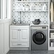 preview thumbnail 11 of 19, WYNDENHALL Bakersfield Transitional Laundry Cabinet with Faucet and Stainless Steel Sink 28" W 34.25" H x 19" D
