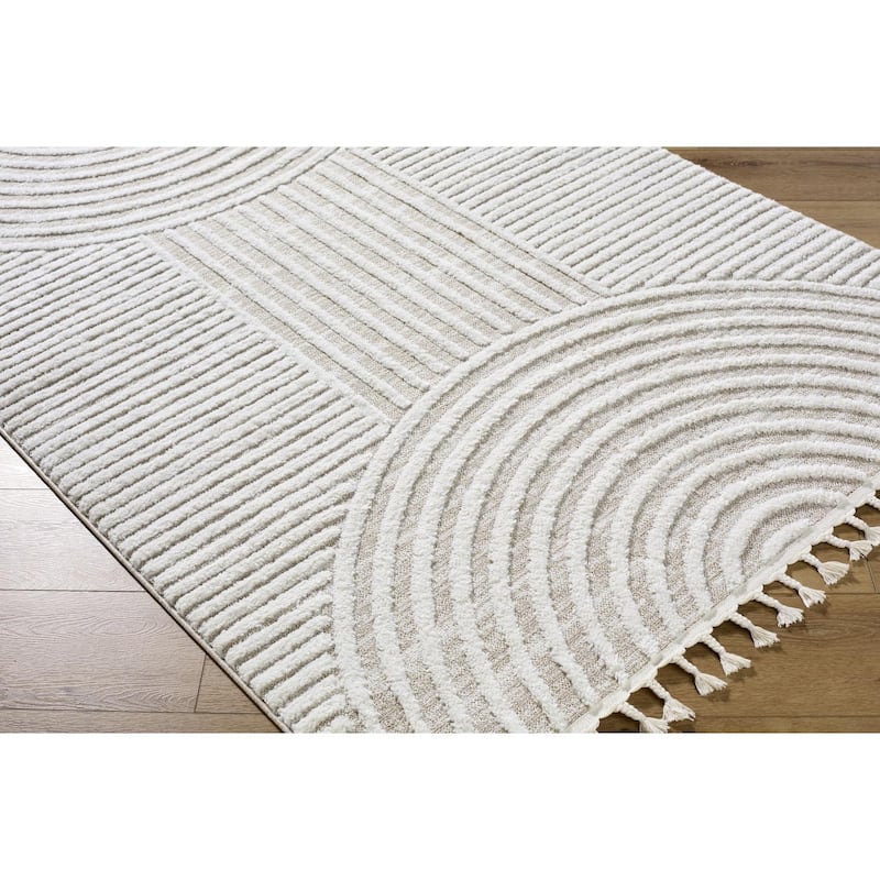 Livabliss Nora Minimalist Tribal Area Rug