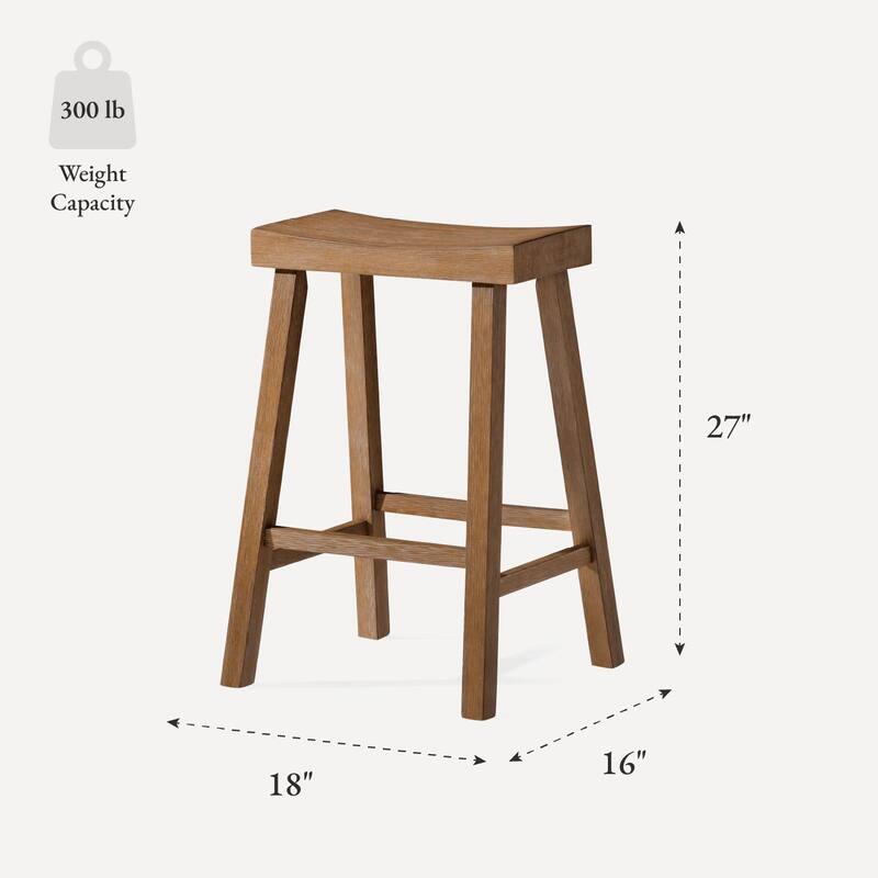 Maven Lane 27" Vincent Counter Height Kitchen Stool