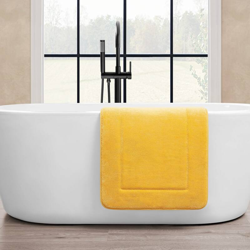 Oliver Brown Terry Memory Foam Bath Mat