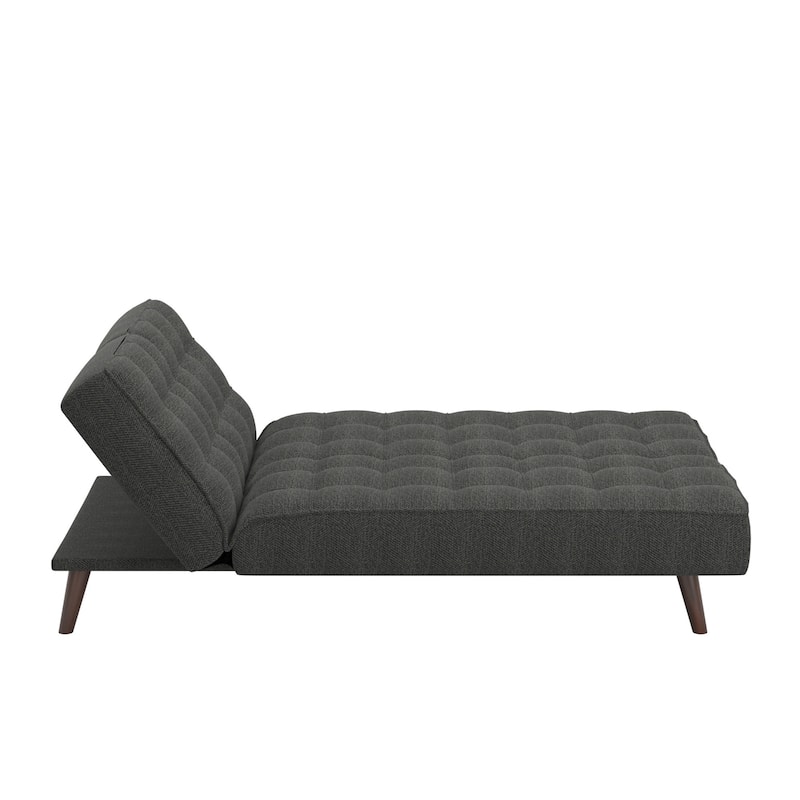 Halden Transitional Chenille Tufted Futon by iNSPIRE Q Modern