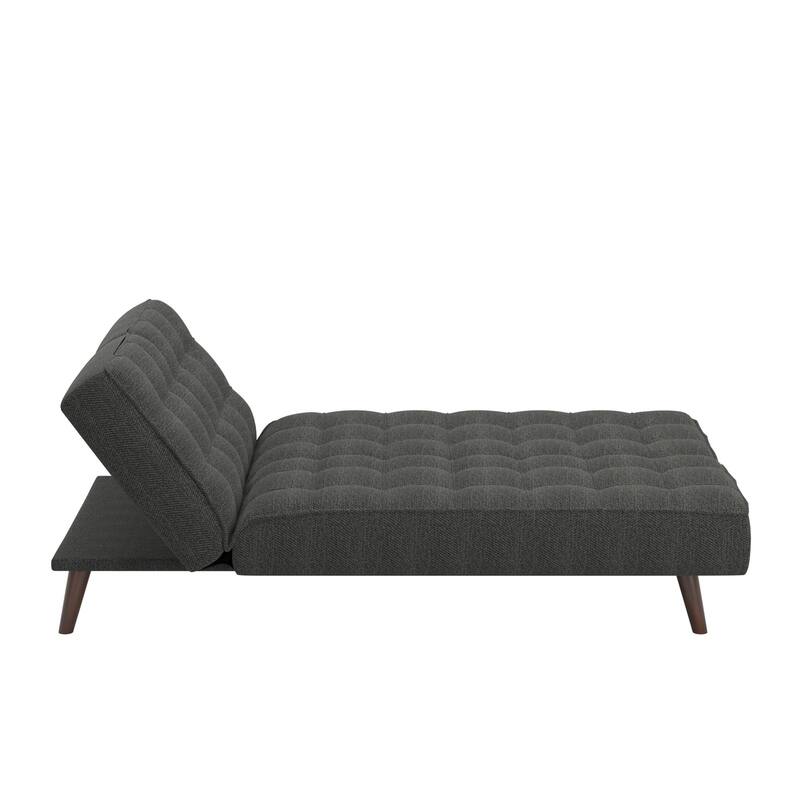 Halden Transitional Chenille Tufted Futon by iNSPIRE Q Modern
