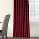 preview thumbnail 28 of 39, Exclusive Fabrics Signature Velvet Extra-wide Grommet Blackout Curtains (1 Panel) - Luxury Home Décor