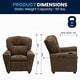 preview thumbnail 158 of 191, Contemporary Kids Recliner with Cup Holder