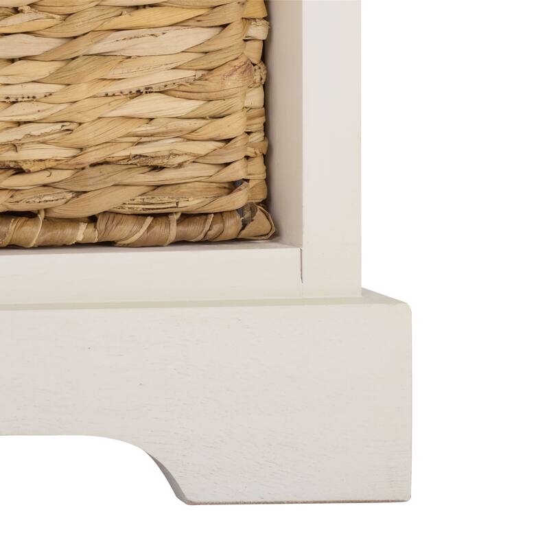 SAFAVIEH Ara Grey 3-Drawer Storage Unit - 42.1" x 15.4" x 19.7" - 42"W x 15"D x 20"H